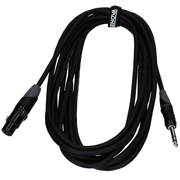 XLR Kupplung auf Klinkenstecker 6.35mm, 10m,