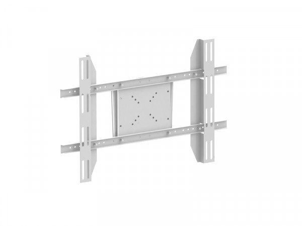 Halterung zu Monitorständer, silber, max 40kg