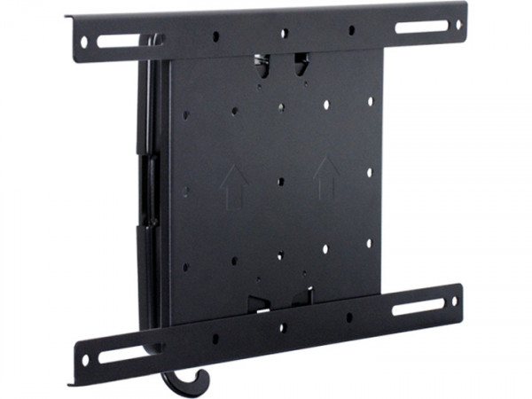 Wandhalter schwenkbar, schwarz, Tragkraft 25kg