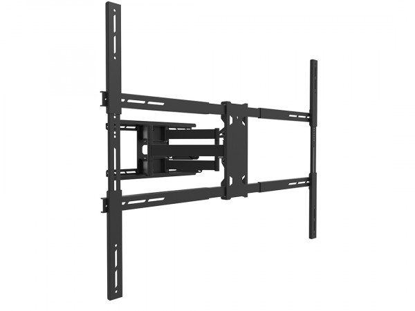 Wandhalter 55-110", schwarz, Tragkraft 125 kg