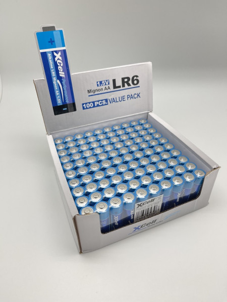 Alkaline MN2400/AA/LR03, 100er-Pack inkl.VEG