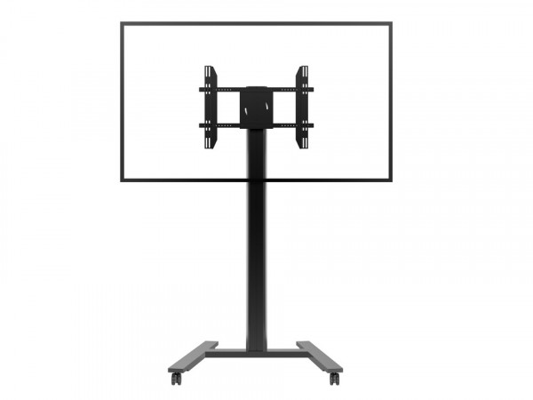 TV Ständer -80", Metall/Aluminium, schwarz