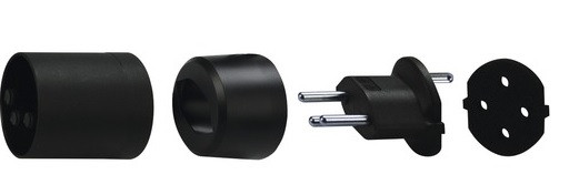 IP 44 Schutz für Fixadapter 2-3 polig, schwarz