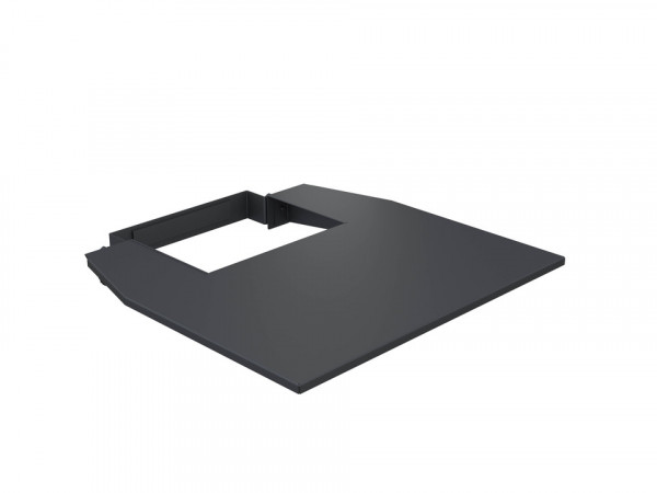 Laptophalter schwarz, Metall, Tragkraft 5 kg