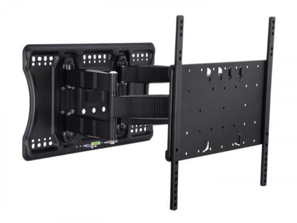 Wandhalterung bis 65", Metall, schwarz, Slimline
