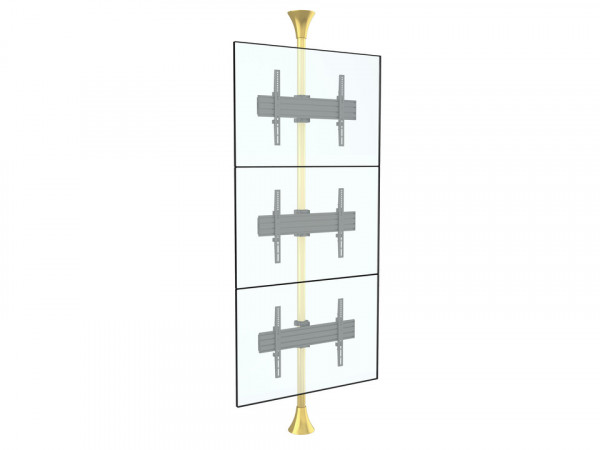 Boden-Deckenhalter, 40-65", VESA100x100