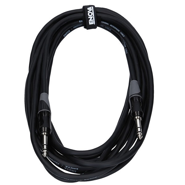 Jack auf Jack Kabel, 6.35mm 1/4 ", 3 Pol, 5m