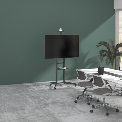 TV Ständer -70", schwarz, Metall, max. 50 kg
