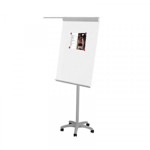 Mobiler Flipchart, 104x68cm, magnetisch,