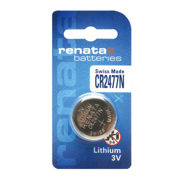 Renata Lithium CR2477 3V, 1000mAh