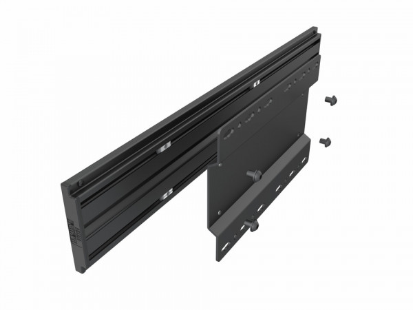 Wandplatte Large, Metall zu Pro System,schwarz