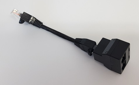 Zubehör externer Splitter / schwarz