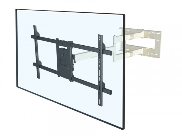 Wandhalter 42"-75", weiss, Metall, max. 40 kg