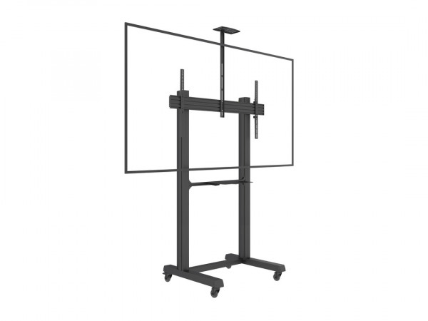 TV Ständer -100", Metall, schwarz, max. 90kg