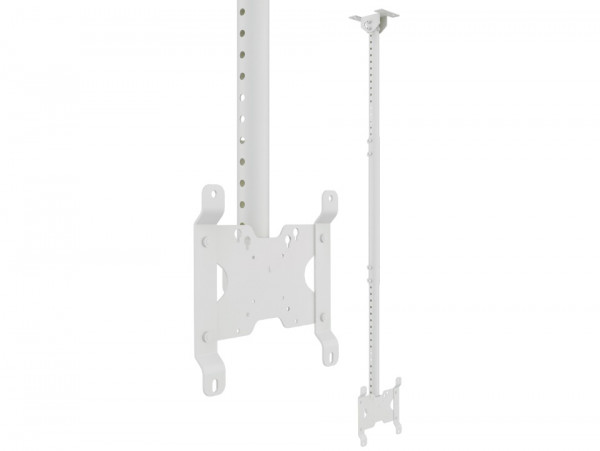 Deckenhalter bis 32", Alu, weiss, max. 14 kg