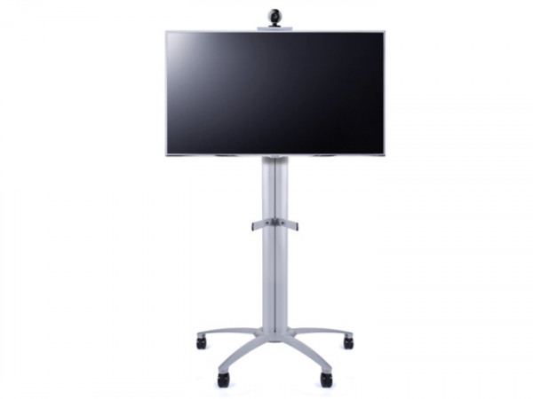 TV Ständer bis 63", Metall/Aliminium, silber