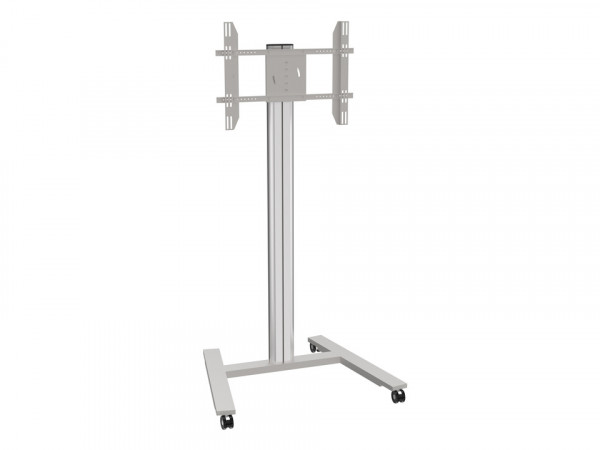 TV Ständer bis 80", Aluminium/Metall, silber