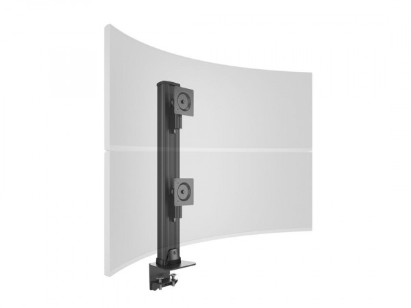 Monitorhalter Dual 32-50", schwarz, vertikal